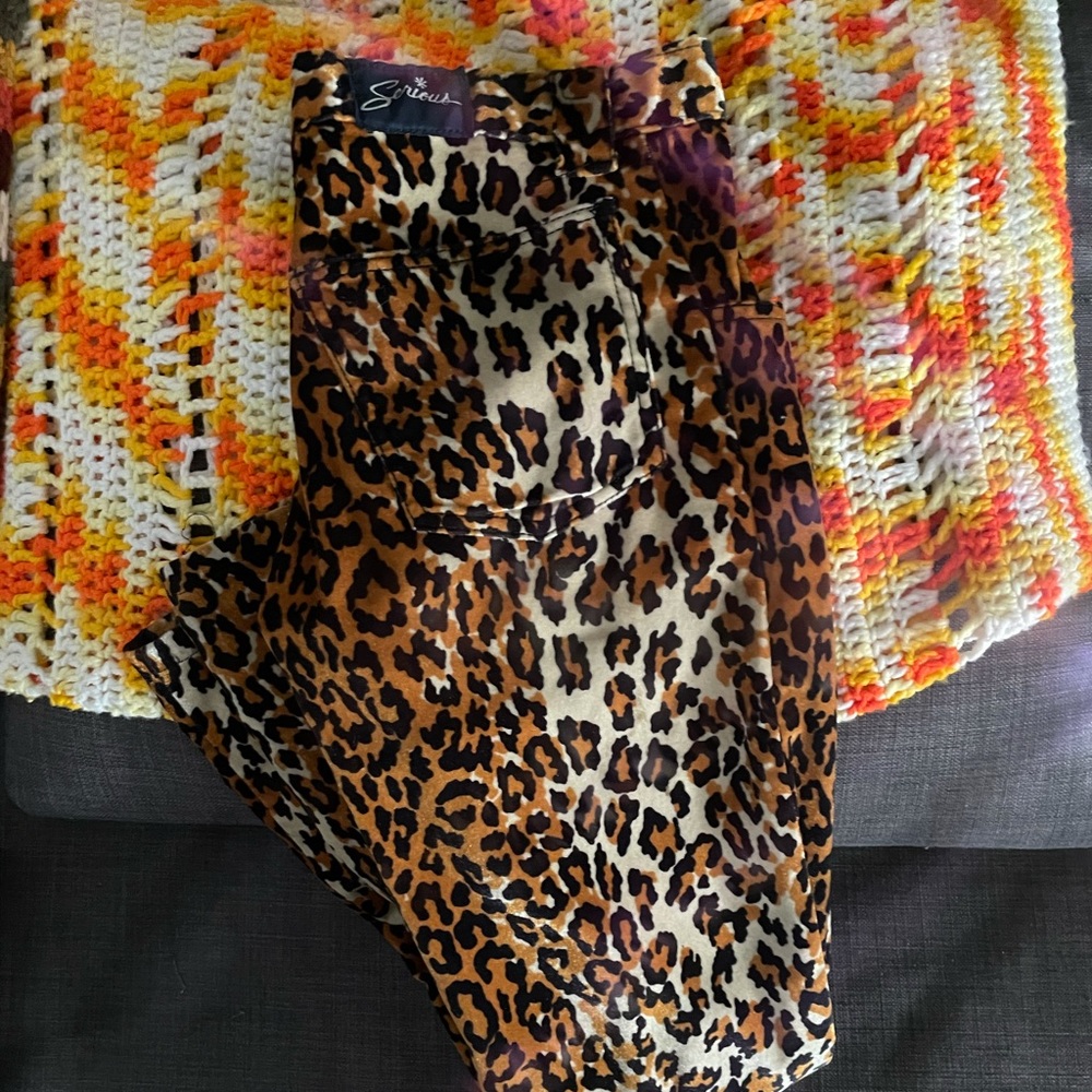 Serious Leopard Pants